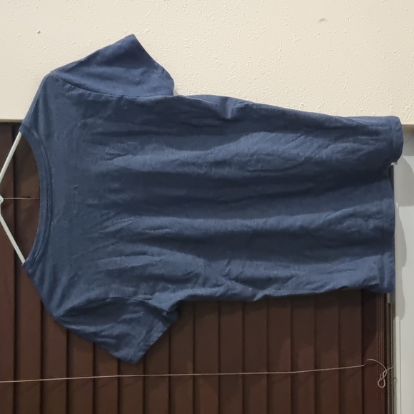 Blue Floral Graphic Tee - Picture 5 of 5